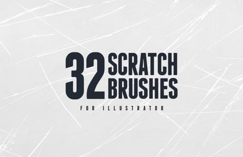 Free Vector Scratch Brushes