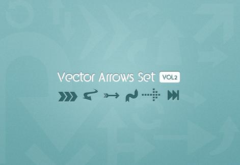 Vector Arrows Set - Vol 2
