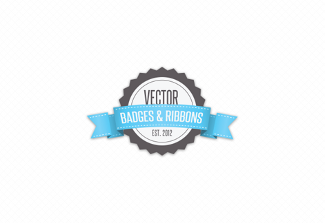 Vector Ribbons & Badges