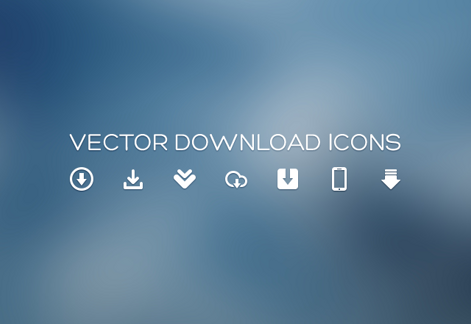 Vector Download Icons
