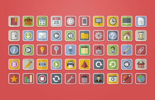 Free Flat Vector Icons