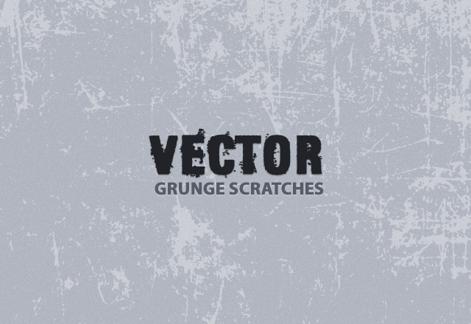 Vector Grunge Scratches