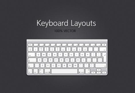 Vector Keyboard Layouts
