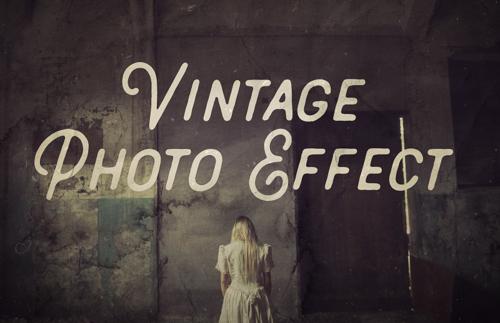 Vintage Photo Effects for Photoshop