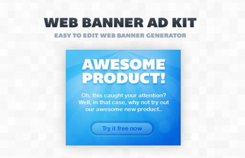 Web Banner Ad Kit