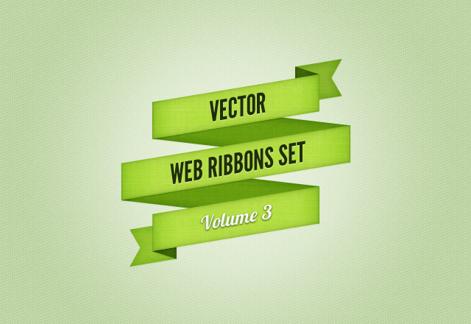 Web Ribbons Set - Vol 3