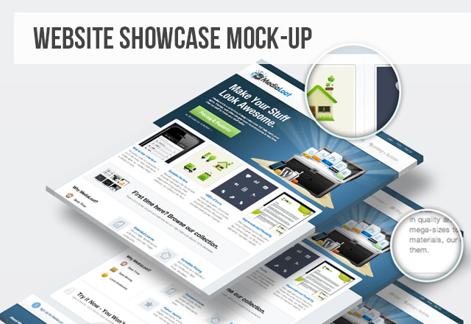 Website Showcase Mockup
