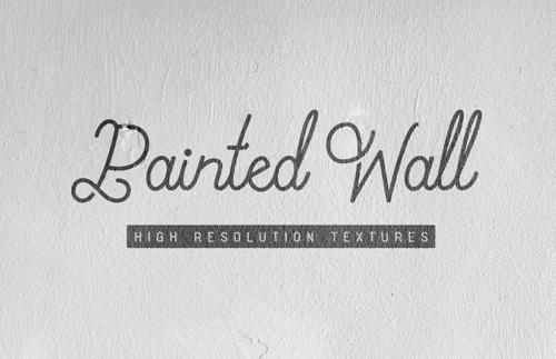 White Painted Wall Textures