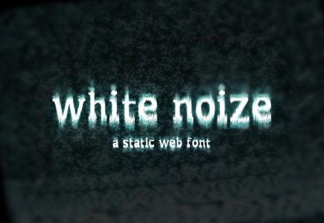 White Noize - Web Font