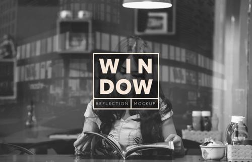 Window Reflection Mockup