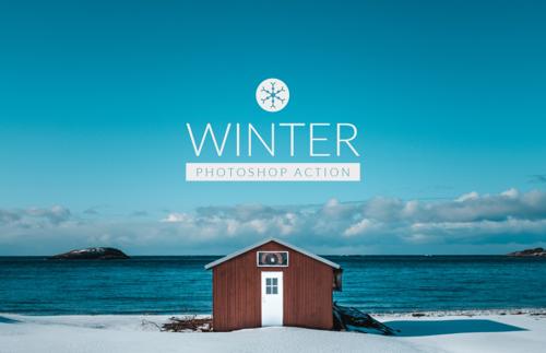 Winter Photoshop Action