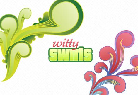 Witty Swirls Vectors