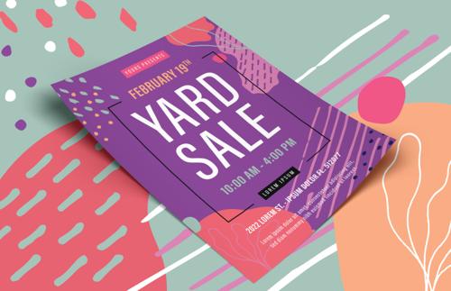 Yard Sale Flyer Template