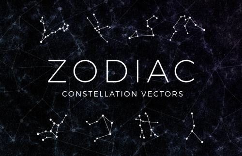 Free Zodiac Constellation Vectors