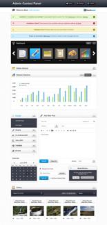 Slick Website Admin Panel Set