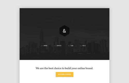 AmpPortfolio - Responsive HTML5/CSS3 theme for agencies