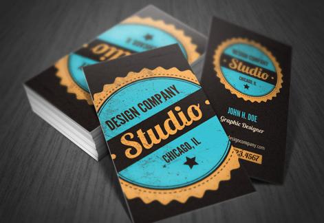 Vintage Business Card Template