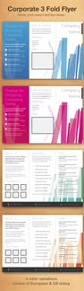 Corporate 3 Fold Flyer Template