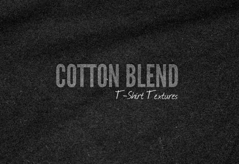 Cotton Blend T-Shirt Textures