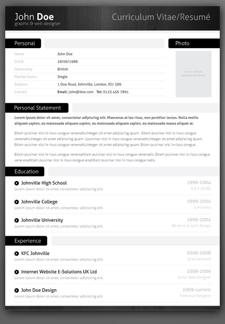Modern CV/Resume Template