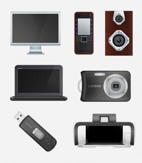 Free Tech & Home Office Icons