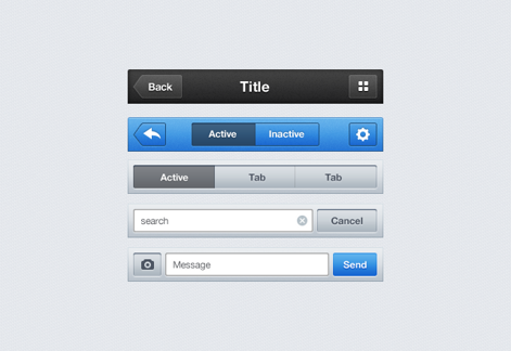 iOS App UI Elements