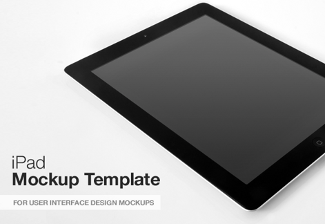 iPad Mockup Template