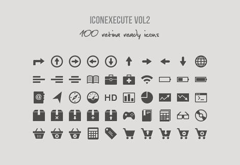IconExecute Retina Icons vol2