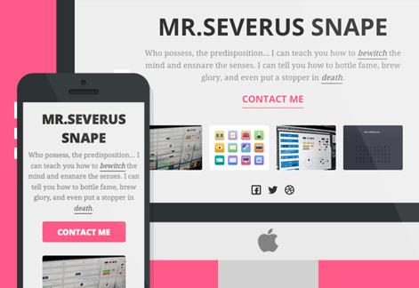Boldy: Minimal Responsive Portfolio