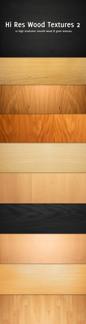 Hi-Res Wood Textures Set 2