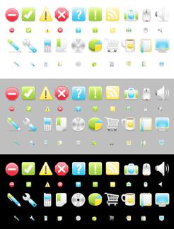 Satin Icon Set - Part 2