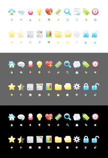 Satin Icon Set - Part 1