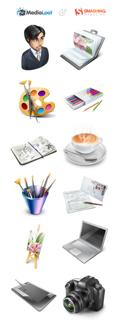 Free Designer Portfolio Icon Set
