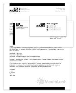 Ultra-Simple Corporate Identity Set