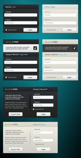 Universal Login Boxes