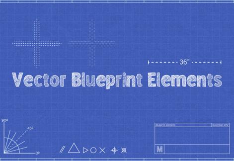 Vector Blueprint Elements