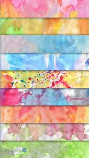Hand-Painted Watercolor Textures
