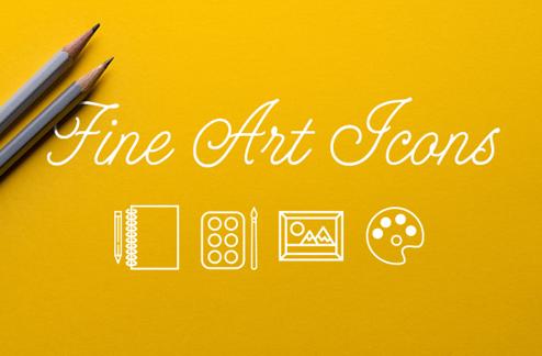 Fine Art Vector Icons
