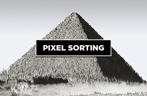 Pixel Sorting Photoshop Action