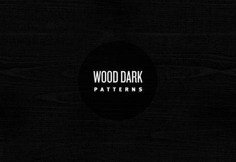 Wood Dark: Seamless Patterns