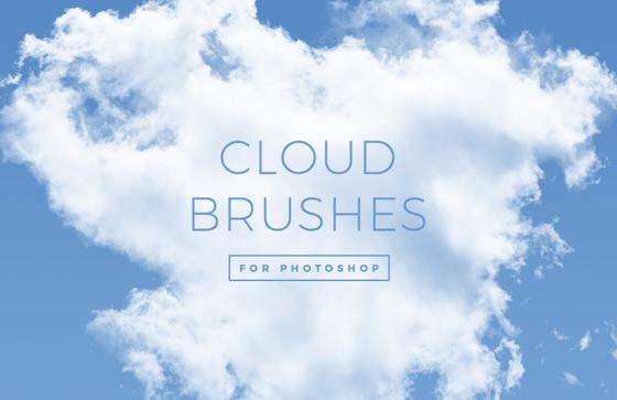 30 Cloud Brushes for Photoshop