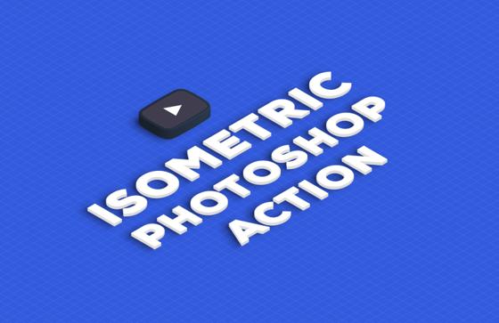 Isometric Photoshop Action 1