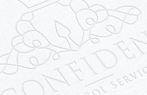 Letterpress Emboss & Deboss Logo Mockup 2