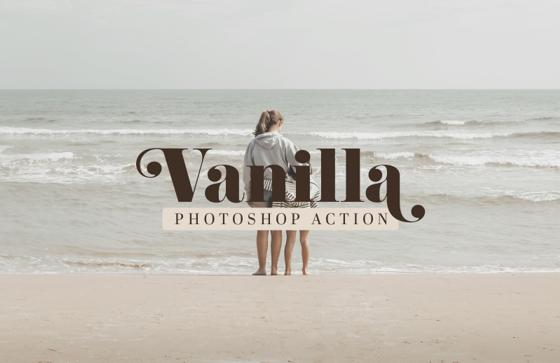 Vanilla Photoshop Action 1