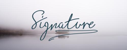 20 Signature Fonts that are Beautiful and Authentic