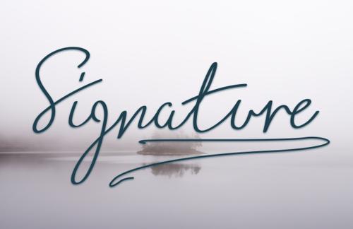 20 Signature Fonts that are Beautiful and Authentic