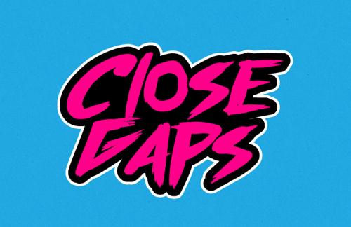 Easily Close Gaps Between Texts in Illustrator