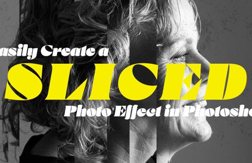 Easily Create a Sliced Photo Effect in Photoshop