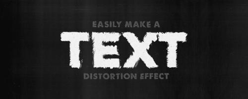 Easily Make a Text Distortion Effect in Photoshop