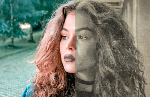 How to Add a Vintage Texture to a Portrait